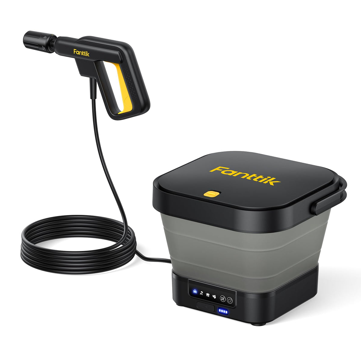 Fanttik NB8 Fold compact fold mode enables easy storage and on-the-go cleaning.