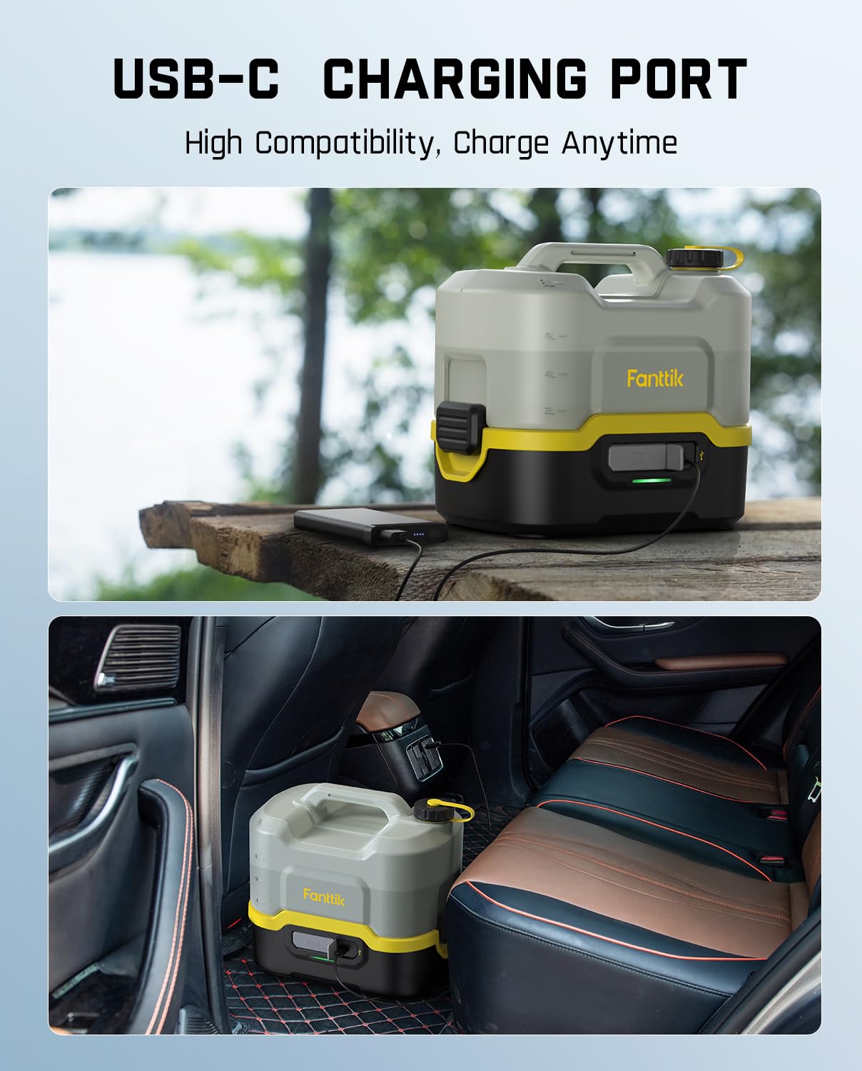 Fanttik NB8 Nano ideal for garden care, camping showers, and pet cleaning.