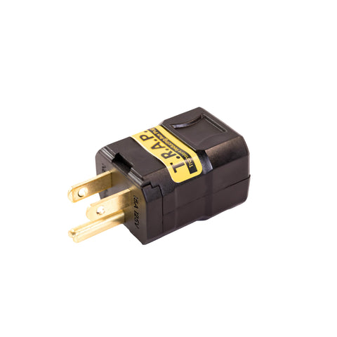 Faraday Defense T.R.A.P.-AC connected to inverter ensures surge protection during operation.