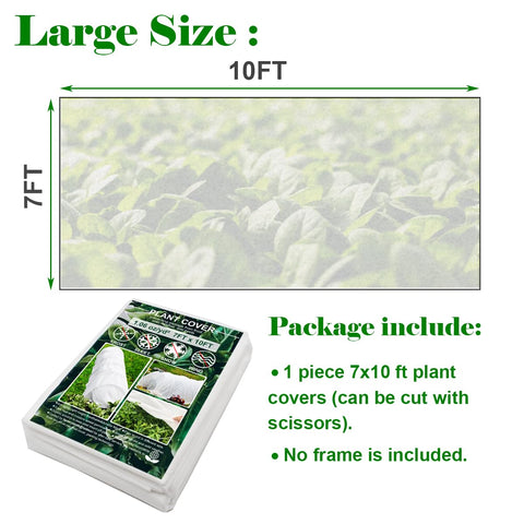 FARAER plant cover extends the growing season for strawberries and greens.