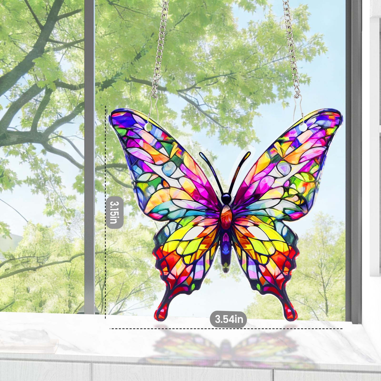 FARLIONA butterfly gift box card presents a thoughtful keepsake with note space.