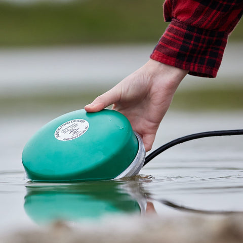 Anti-chew cord protector from Farm Innovators helps deter wildlife tampering.