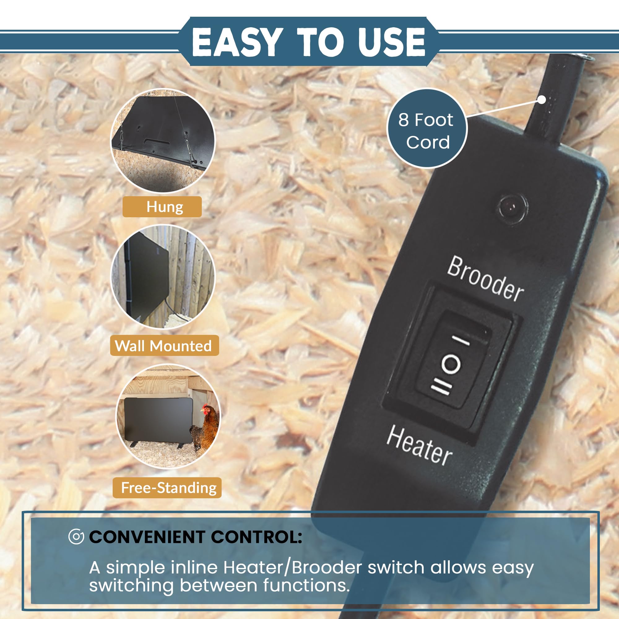 Energy-efficient radiant panel demonstrates low power draw during use
