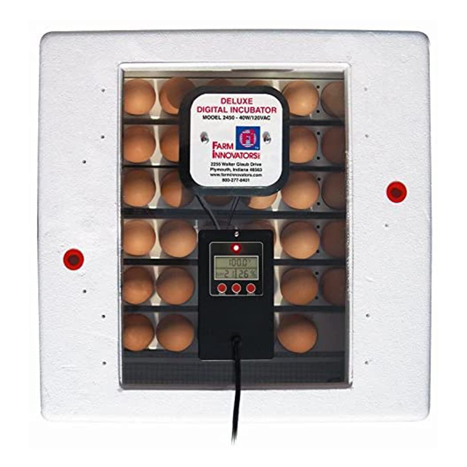 Farm Innovators Model 2450 Pro Series insulated recycled polystyrene construction