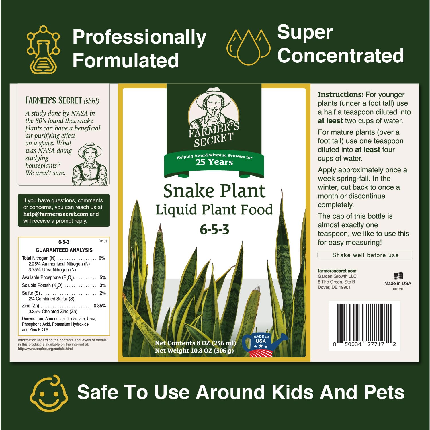 Included dilution spoon ensures precise feeding for consistent nutrition.