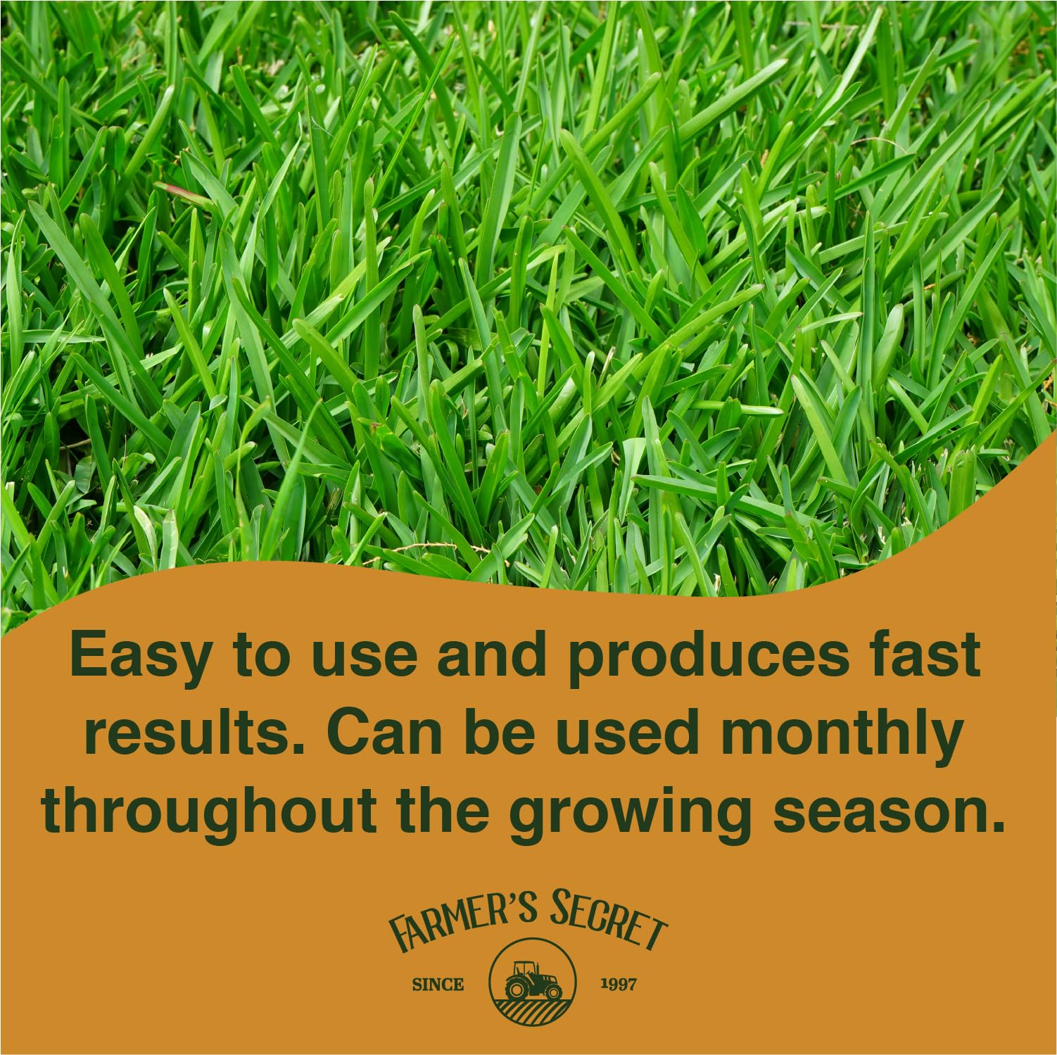 Farmers Secret GreenUp applicator-compatibility highlights versatile use with multiple tools.