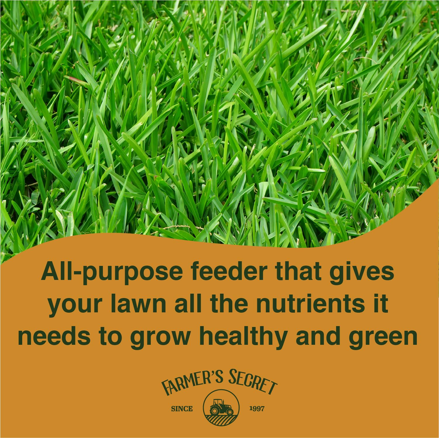 Farmer's Secret Lawn Booster all-types-lawns confirms compatibility with every yard.