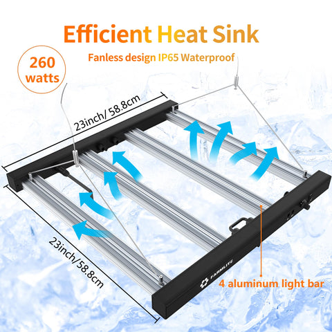 Farmlite foldable-bar design for compact storage.