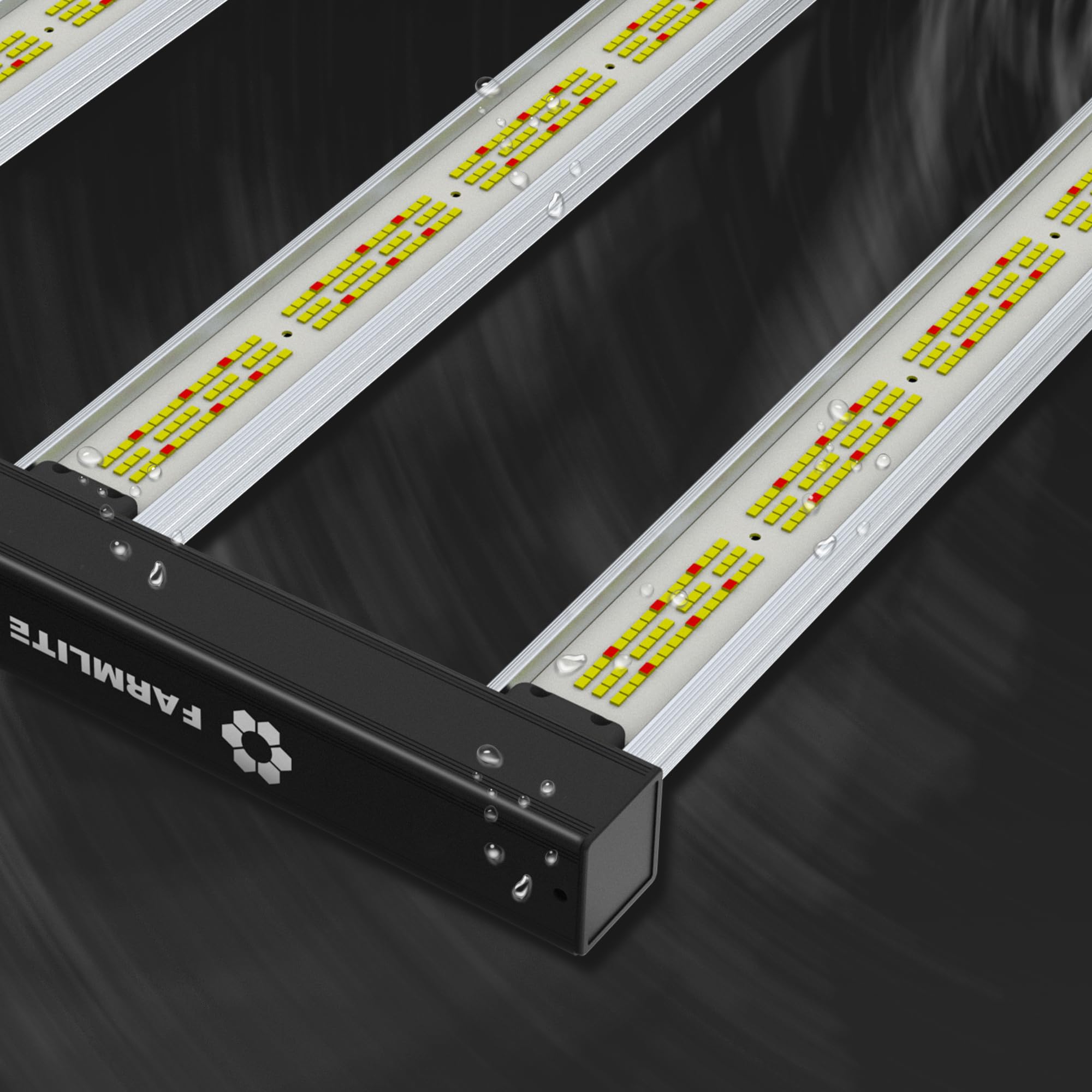 Farmlite master-slave daisy-chain setup streamlines control.