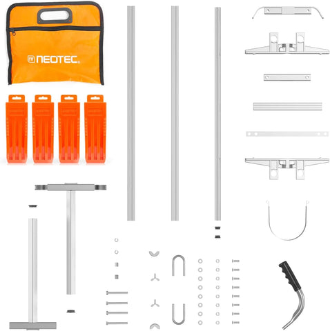 FARMMAC easy-assembly kit supports fast, sturdy setup.