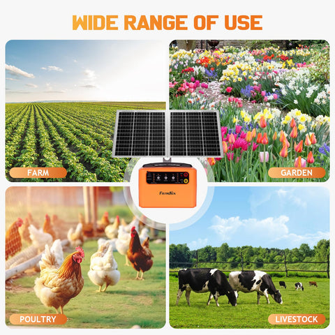 FarmNix weatherproof construction close-up shows durable, all-weather performance.