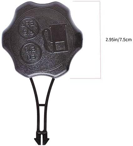 FarShiller 594061 cap includes O-Ring for a reliable seal on fuel neck.