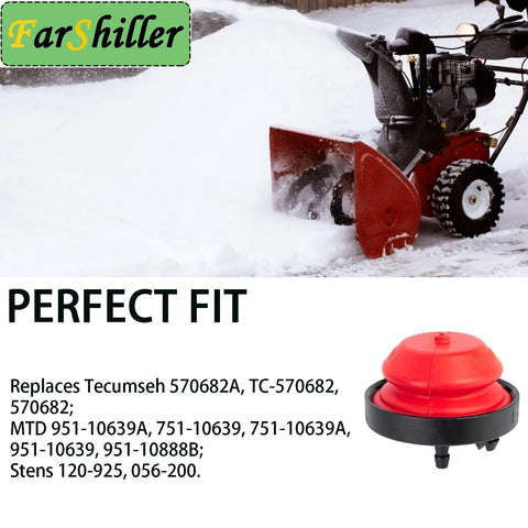 FarShiller durable fuel line material resists cracking in cold weather.