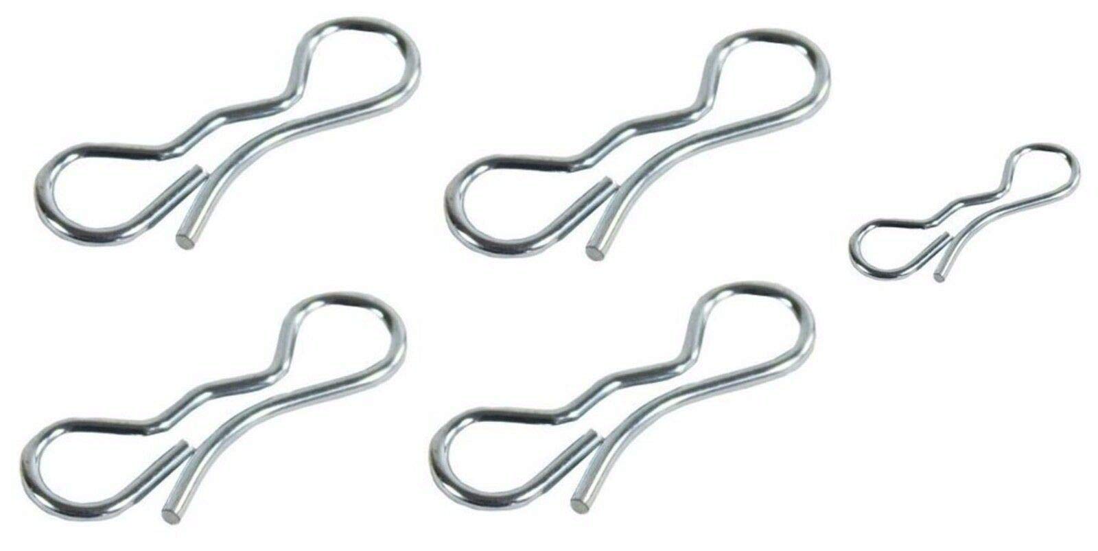 Fascinatte bow-tie lock cotter pin 7-16 inch secures mower deck clips for Craftsman, Sears, Husqvarna.
