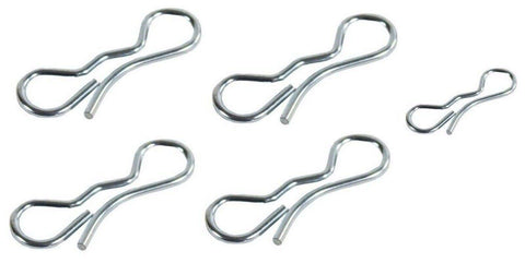 Fascinatte bow-tie lock cotter pin 7-16 inch secures mower deck clips for Craftsman, Sears, Husqvarna.