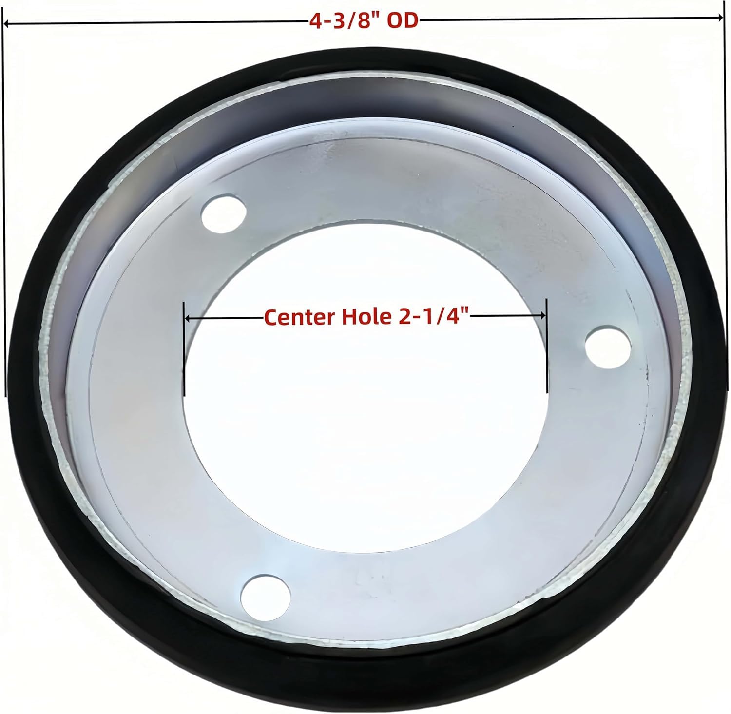 Fascinatte friction disc installed on a 21-inch self-propelled mower for smoother operation.