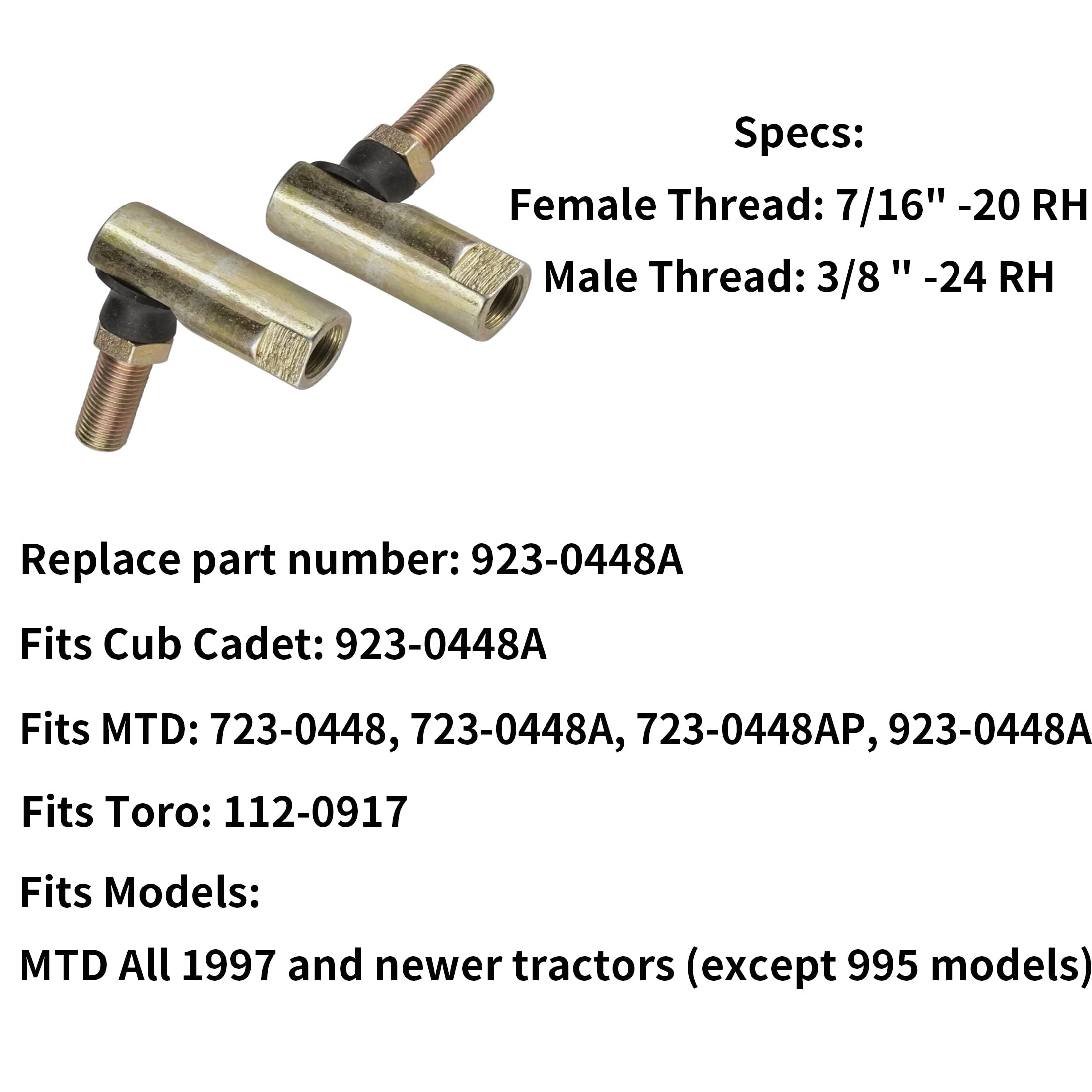 Fascinatte Toro 112-0917 compatibility image shows easy substitution
