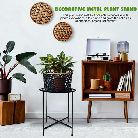 Fashion&amp;Cool sturdy frame supports heavy pots up to 110 pounds with stable balance