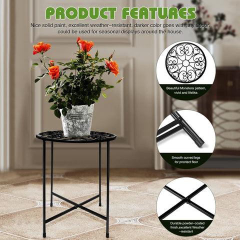 Fashion&amp;Cool plant stand featuring classic scroll design to complement decor