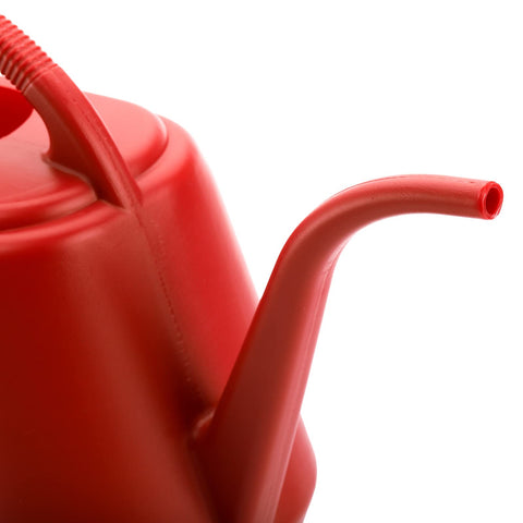Fasmov long spout channels water between leaves with precision.