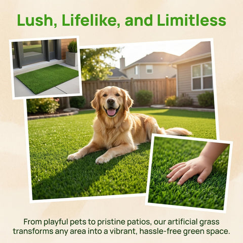 Fasmov synthetic turf in a kindergarten play area for safe surface