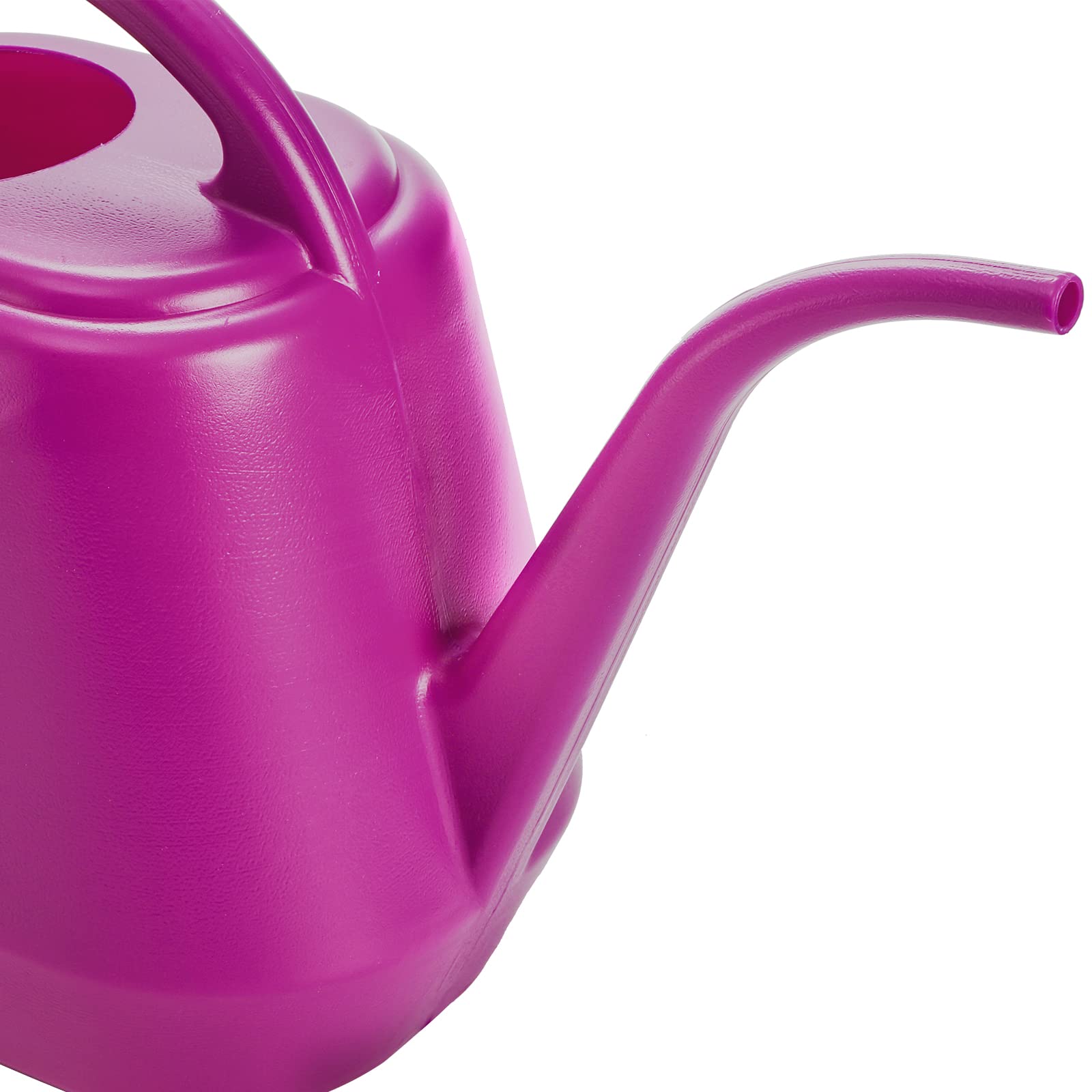 Fasmov long-spout design guides water between foliage with accuracy.