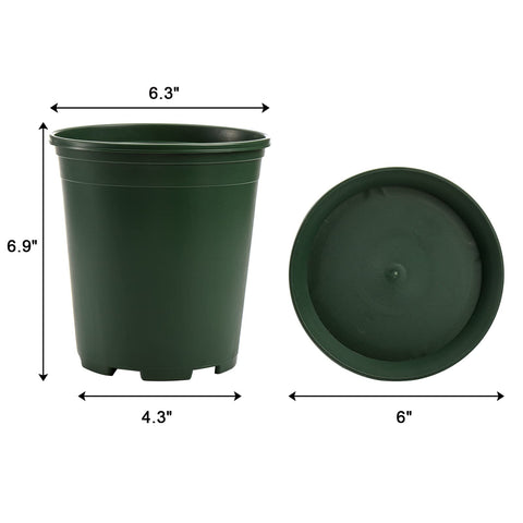 Fasmov nursery pot tray keeps soil contained and drips controlled.