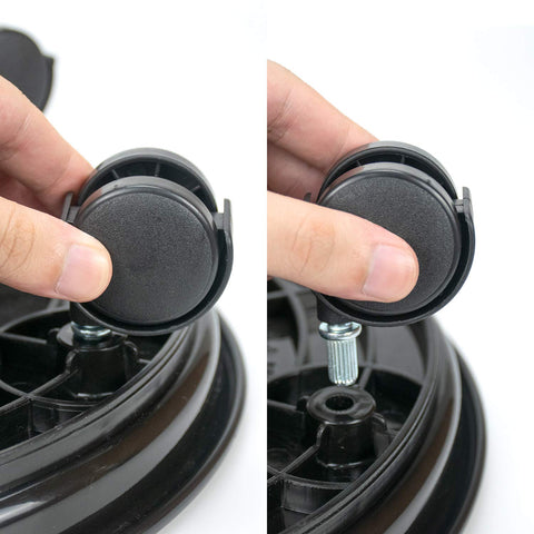 Fasmov water reservoir helps prevent spills while watering plants.
