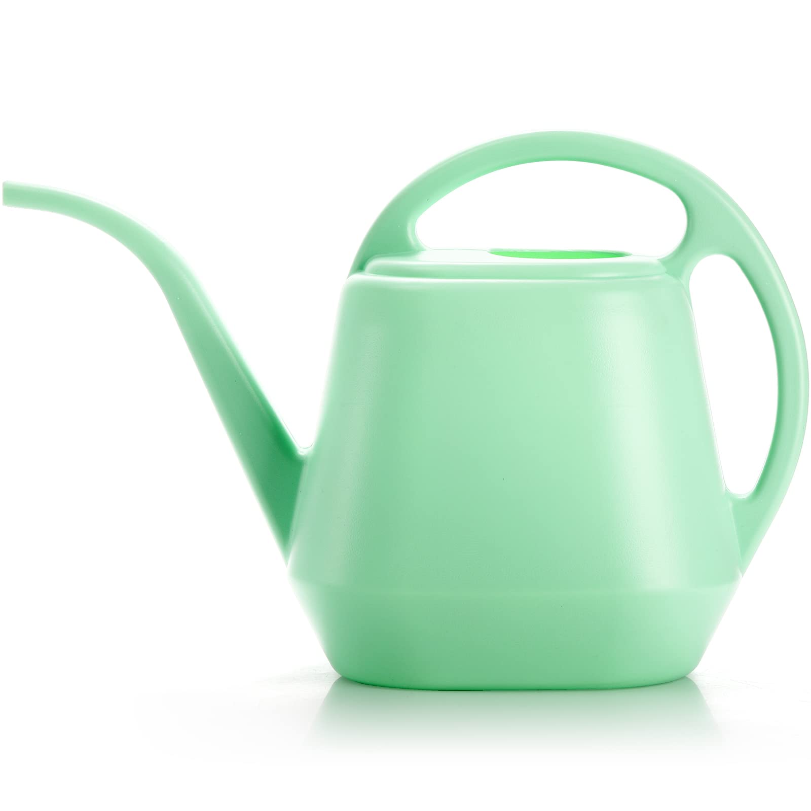 Fasmov watering can with pine green long spout for precise plant watering