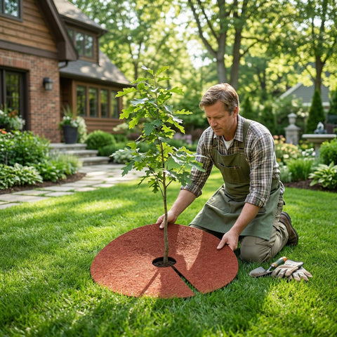 Fasmov permeable ring allows water and nutrients to reach the roots.