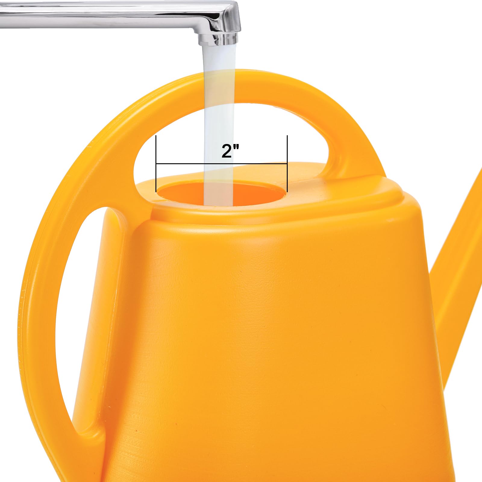 Fasmov durable plastic construction stays sturdy through everyday watering
