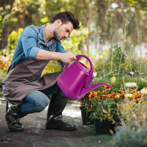 Fasmov watering can in home, office, and shop settings for easy care.
