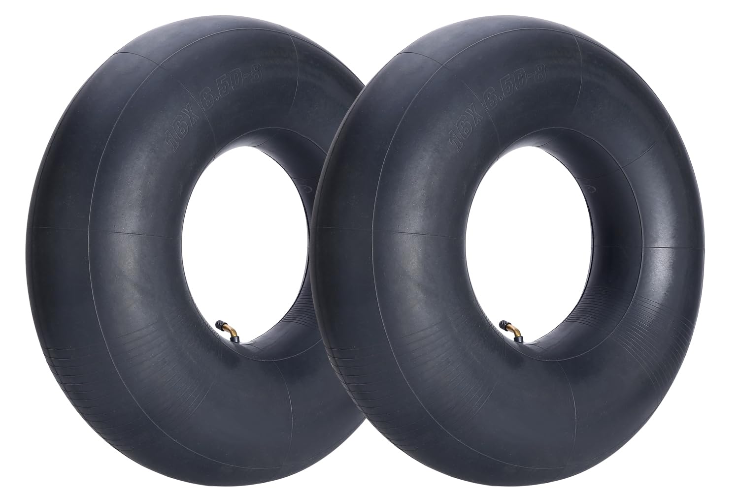 Fastvert heavy-duty inner tube with bent valve for 16x6-50-8 tires delivers a smoother ride