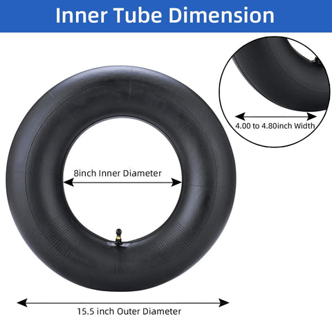 Fastvert compatible sizes cover 4.00-8 and 4.80-8 tires for universal fit