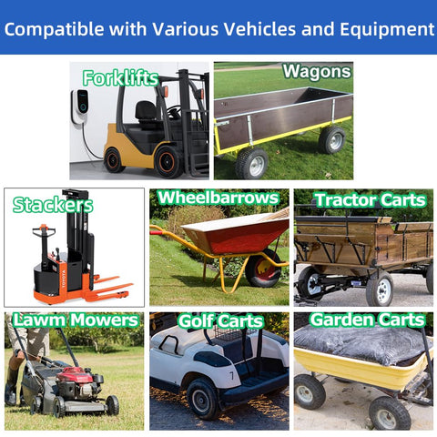 Fastvert universal compatibility image demonstrates fit with multiple 16-inch tires
