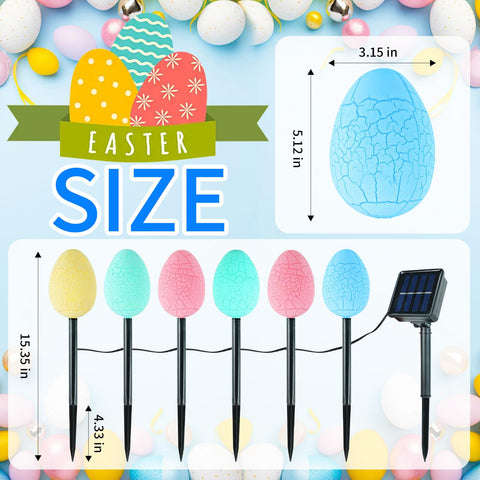 FathiSooc large bright eggs illuminating a garden display