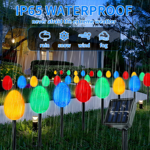 FathiSooc Easter egg lights used for weddings and seasonal decorations