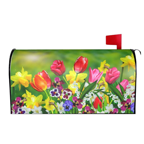 FATTTYCY mailbox cover magnetic ends show easy, secure installation on standard boxes