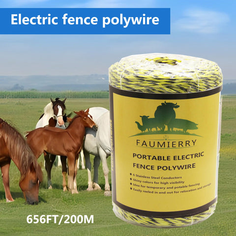 FAUMIERRY easy-install polywire ready for quick fence deployment.