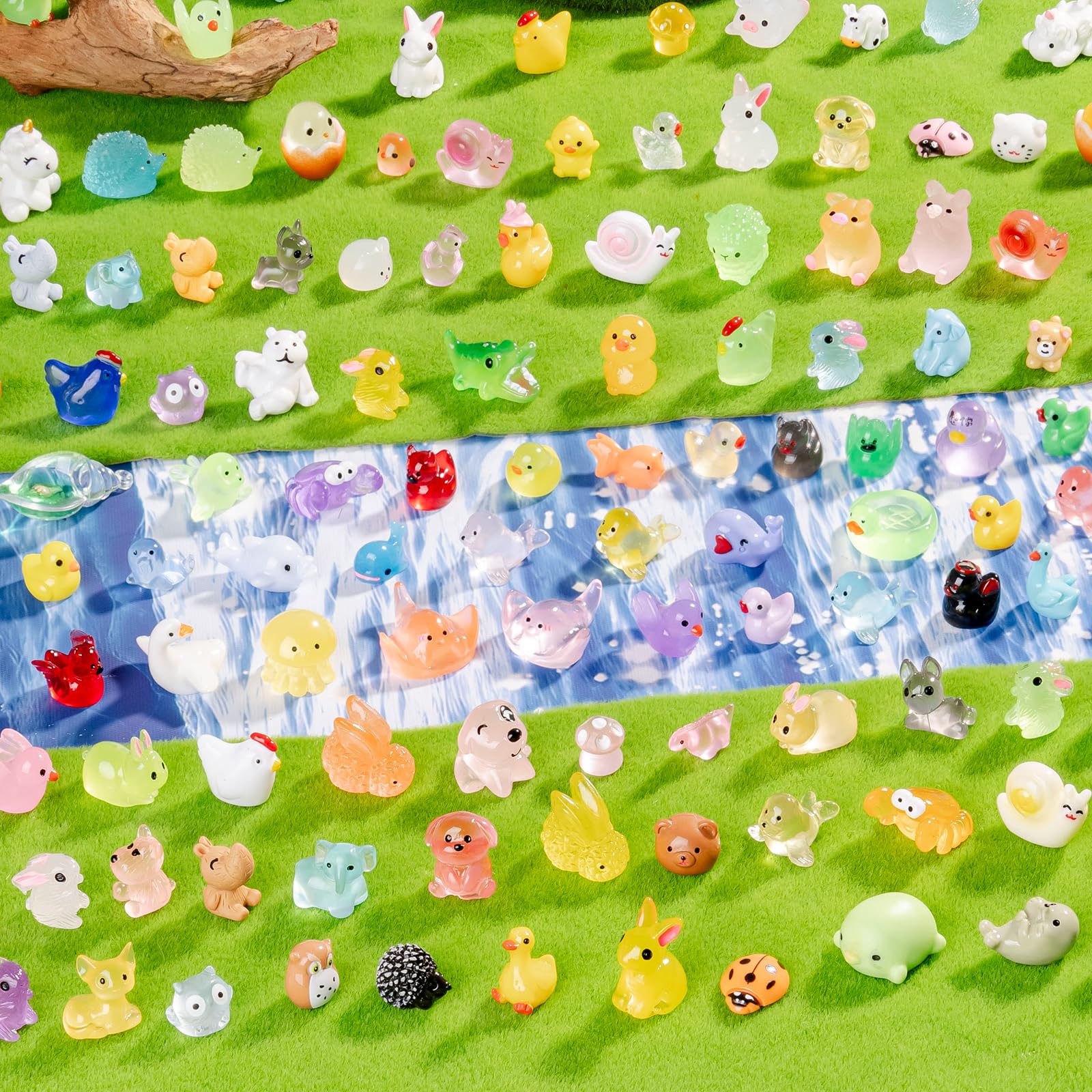 Faunamancy resin figures are waterproof and fade resistant for long lasting displays