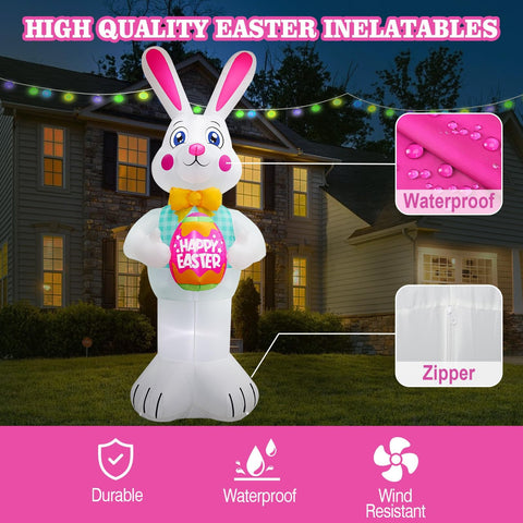 FaveHome inflatable with built-in LEDs brightens an outdoor party.