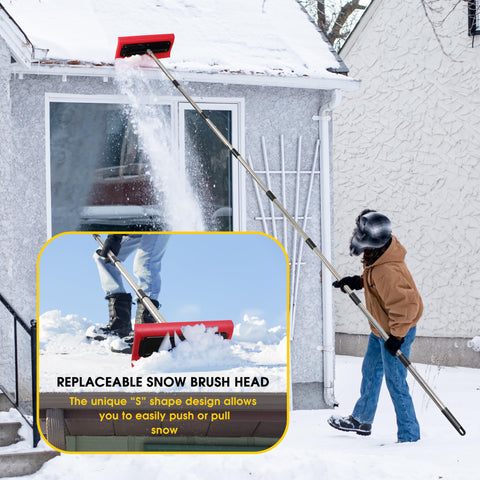 Favormony no-scratch cleaning head protecting shingles and surfaces