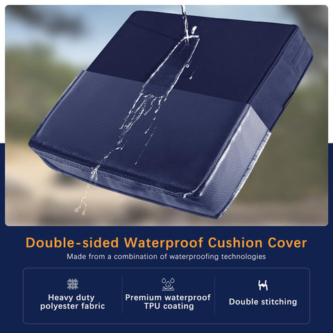 Favoyard cushion with TPU coating provides reliable waterproof protection.