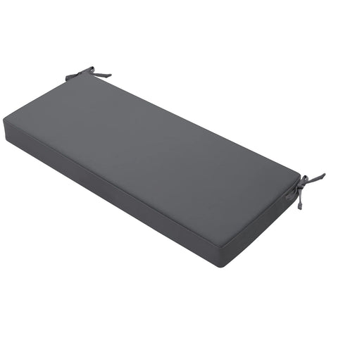 Favoyard outdoor bench cushion with waterproof cover protecting foam