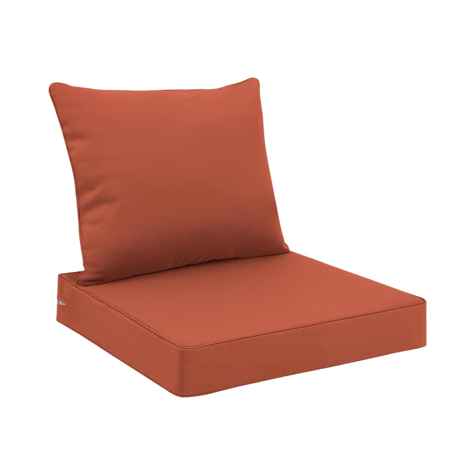 Favoyard outdoor seat cushion set on a chair, weatherproof comfort and support