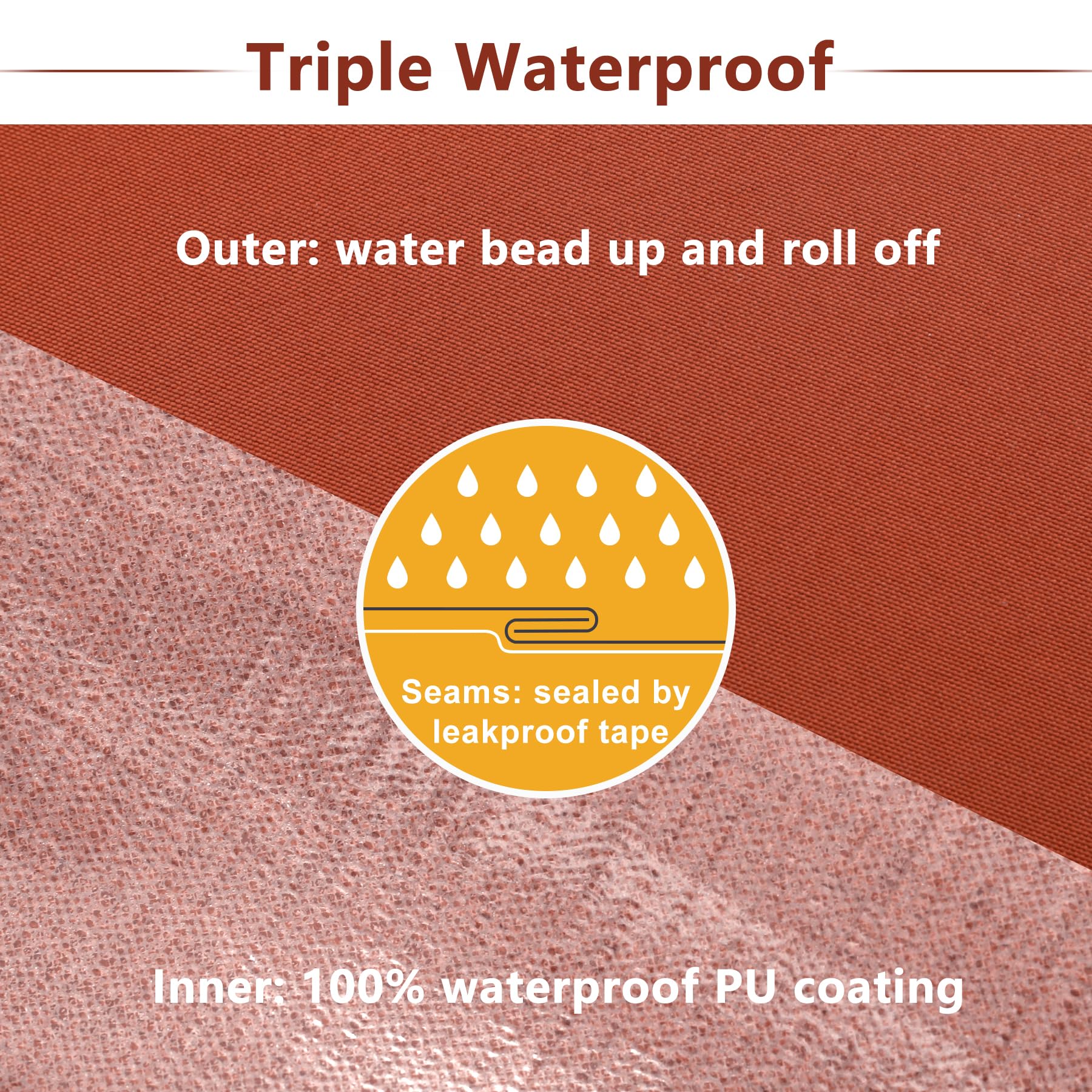 Favoyard thick foam padding provides soft, supportive seating.