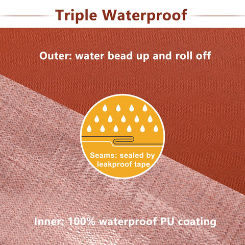 Favoyard thick foam padding provides soft, supportive seating.