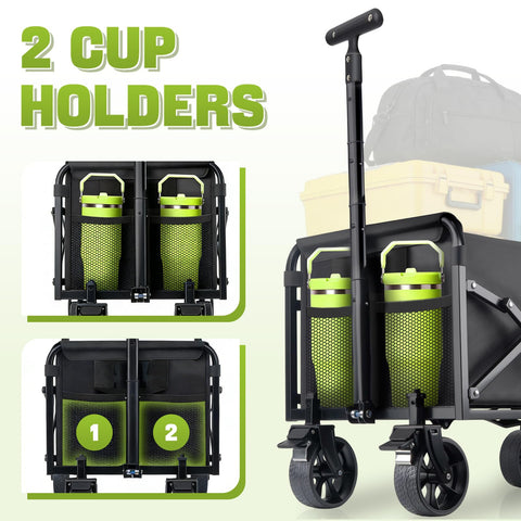 Favsh trunk-friendly folding design allows quick storage in car trunks.