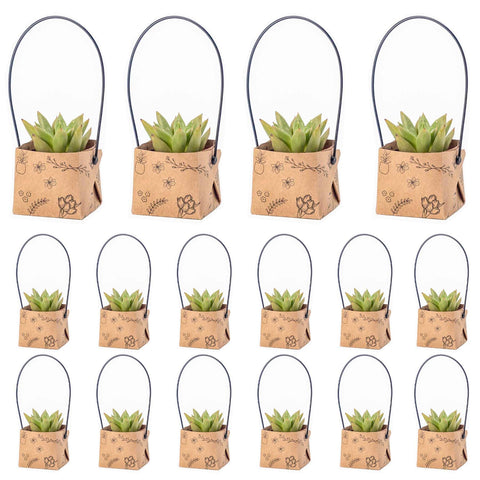 Fayoula succulent wrap bags secure a 2-inch pot with style.