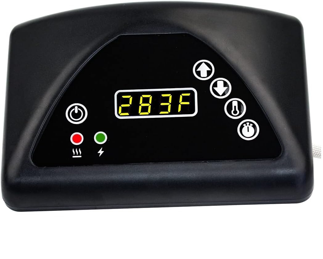 FBULWSEC digital thermostat panel display with precise temperature visibility for Masterbuilt smokers.